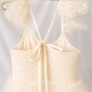 Heidi ~ Antique Cream Party Girl Dress