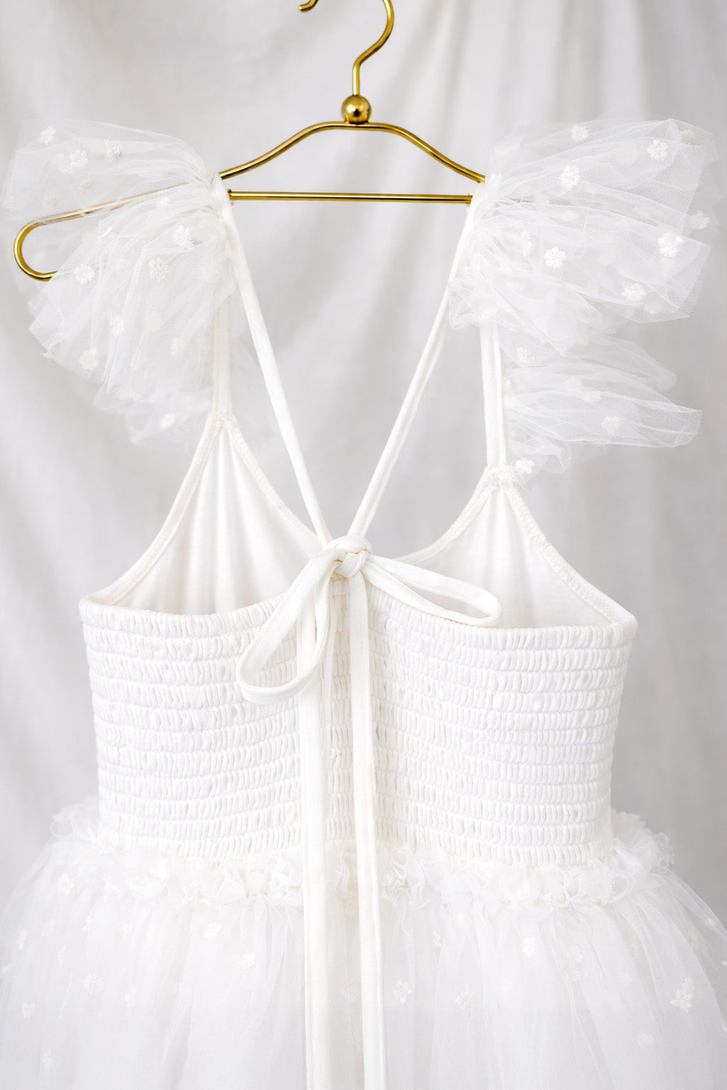 Heidi ~ Ivory White Party Girl Dress /Flower Girl Dress