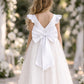 Helena (Toddler + Baby) in Ivory White ~ Luxurious Ceremonial Dress