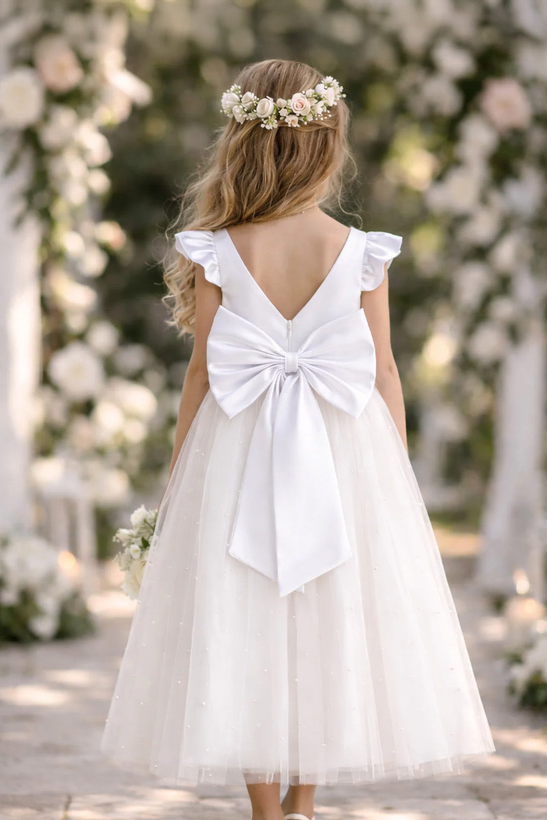 Helena in Ivory White ~ Luxurious Ceremonial Dress