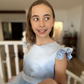 Helena in Baby Blue ~ Luxurious Party Dress