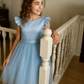 Helena in Baby Blue ~ Luxurious Party Dress