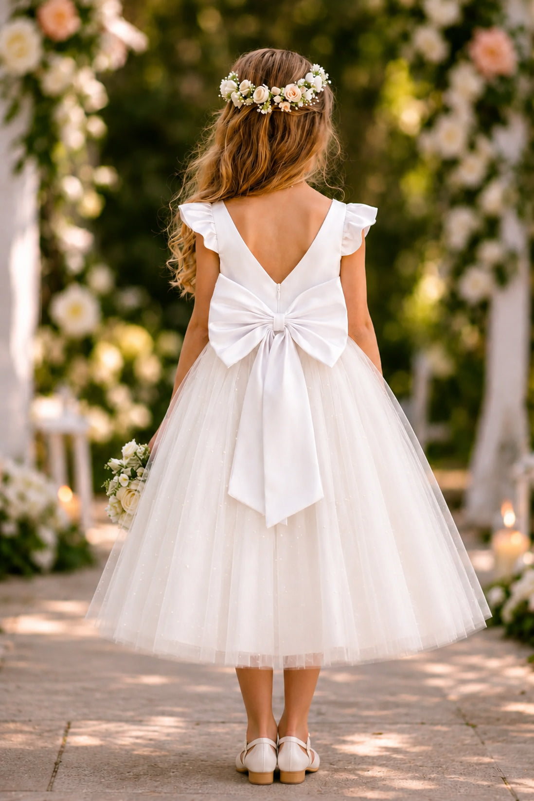 Helena in Ivory White ~ Luxurious Ceremonial Dress