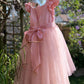 Helena in Dusty Rose ~ Luxurious Flower Girl or Party Dress