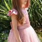 Helena in Dusty Rose ~ Luxurious Flower Girl or Party Dress