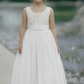 Honey in Ivory White  ~ Party or Flower Girl Dress