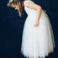 Honey in Ivory White  ~ Party or Flower Girl Dress