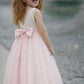 Honey in Baby Pink ~ Party or Flower Girl Dress + Sash