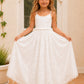 Hope ~ Ivory White Party Girl Dress /Flower Girl Dress