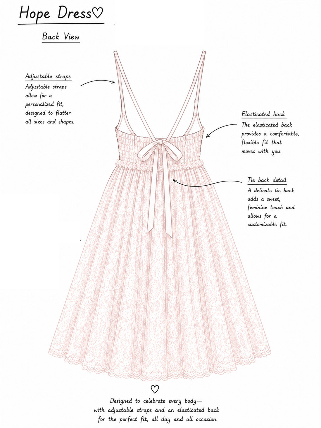 Hope ~ Ballet Pink Party Girl Dress /Flower Girl Dress