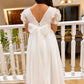 Josephine in Ivory White - A-line Flower Girl or Communion Dress