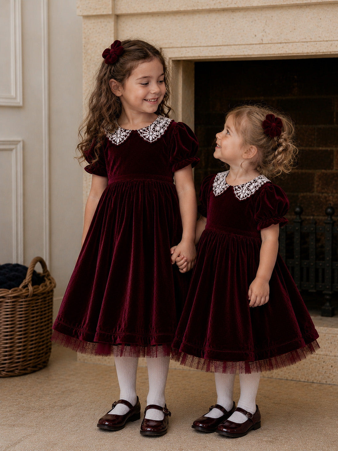 Joy in Burgundy ~ Party Dress