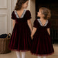 Joy in Burgundy ~ Party Dress