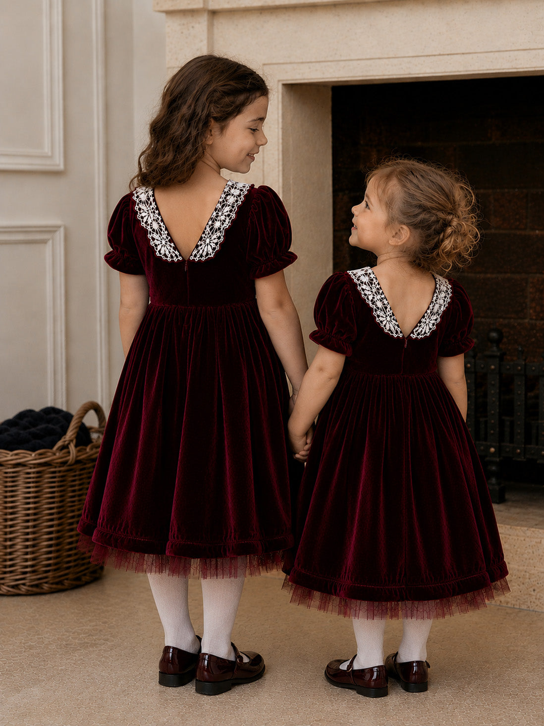 Joy in Burgundy ~ Party Dress