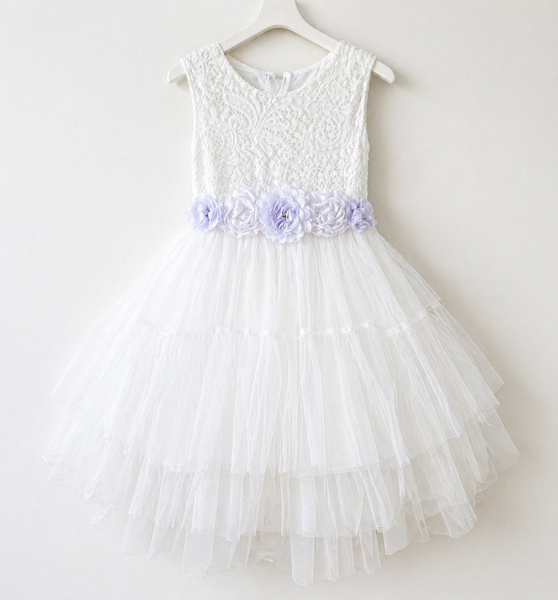 Juniper in Ivory White  Party or Flower Girl Dress