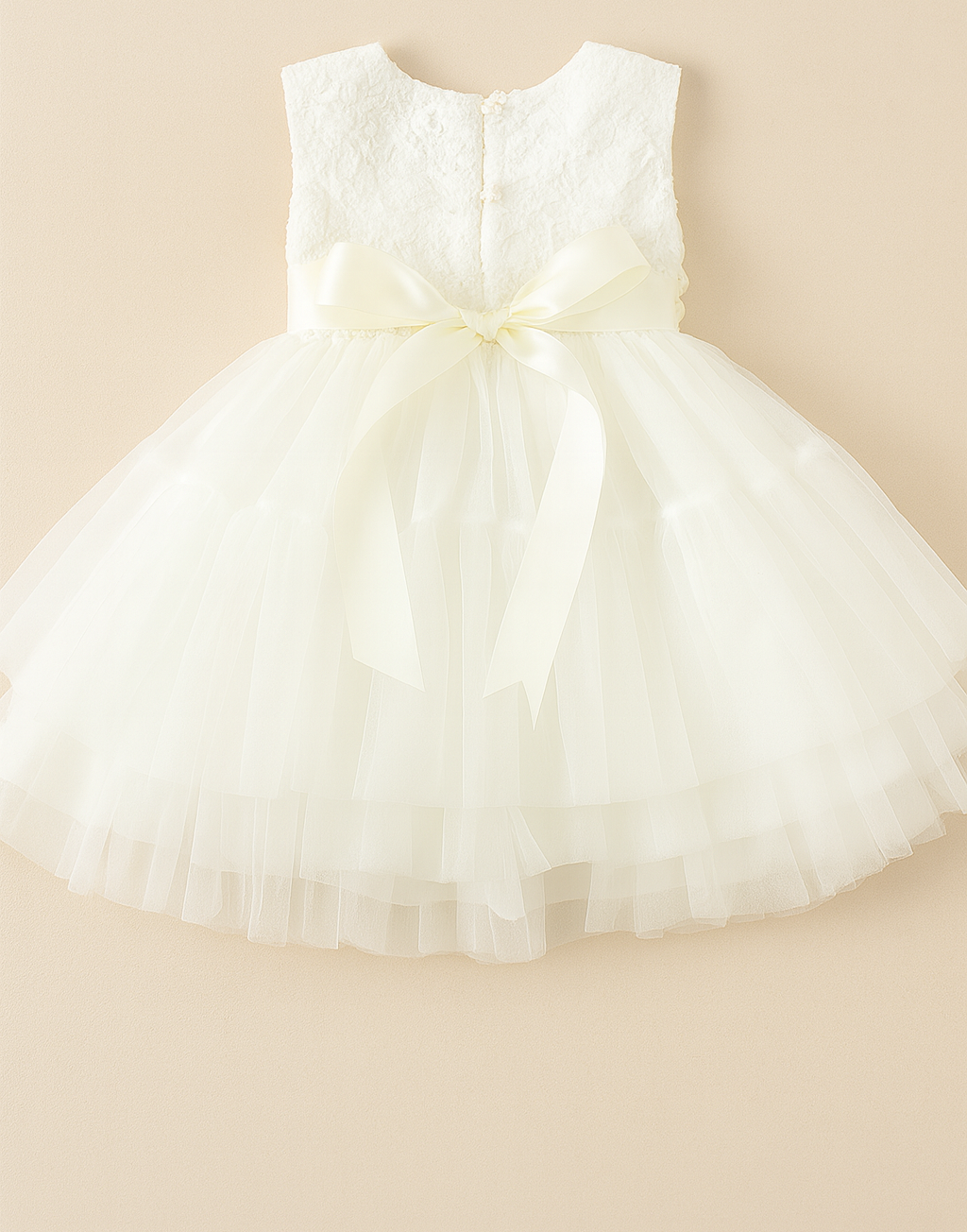 Juniper in Ivory White  Party or Flower Girl Dress