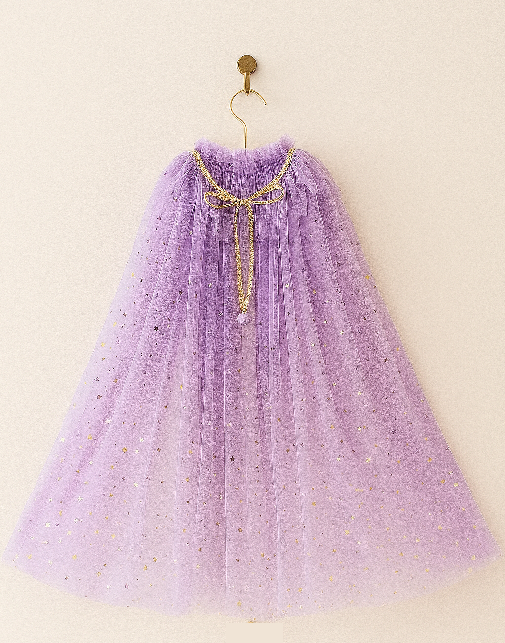 Marshmallow Cape ~ A Perfect Christmas Gift For Girls with a Pink Satin Drawstring Bag
