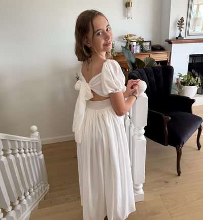 Lucille ~ Luxurious Flower Girl Dress