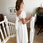 Lucille ~ Ivory Luxurious Flower Girl Dress