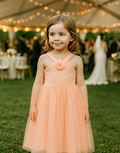 Mabel ~ Pink Party Girl Dress
