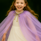 Marshmallow Cape ~ A Perfect Christmas Gift For Girls with a Pink Satin Drawstring Bag