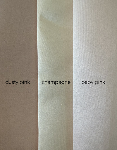 Maryanne in Dusty Pink + Ivory White Skirt - Flower Girl Dress