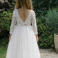 Mary-Jane in Ivory White ~ Party or Flower Girl Dress + Sash