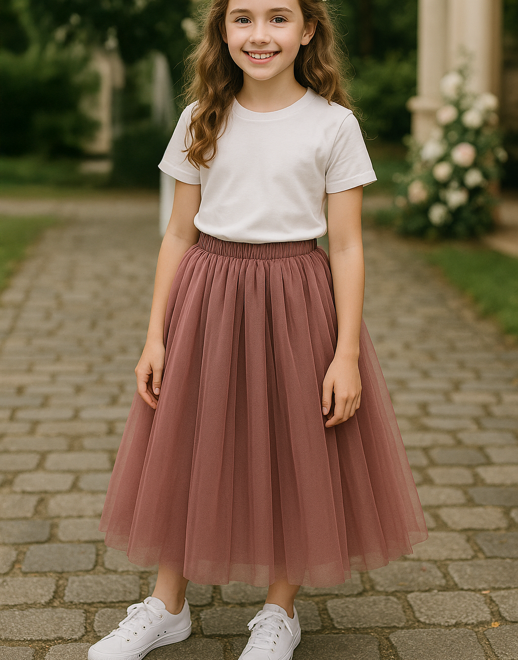Enchanted Ruffle Tutu in Magical Mauve