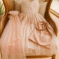 Pink Satin Drawstring Gift Bag
