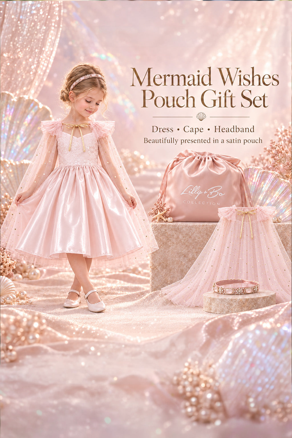 Mermaid Wishes Pouch Gift Set - It's back!