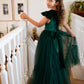 Noel in Forest Green ~ Party or Flower Girl Dress