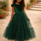 Noel in Forest Green ~ Party or Flower Girl Dress
