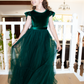 Noel in Forest Green ~ Party or Flower Girl Dress