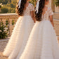 Ophelia in ivory White Party Girl or Flower Girl Dress