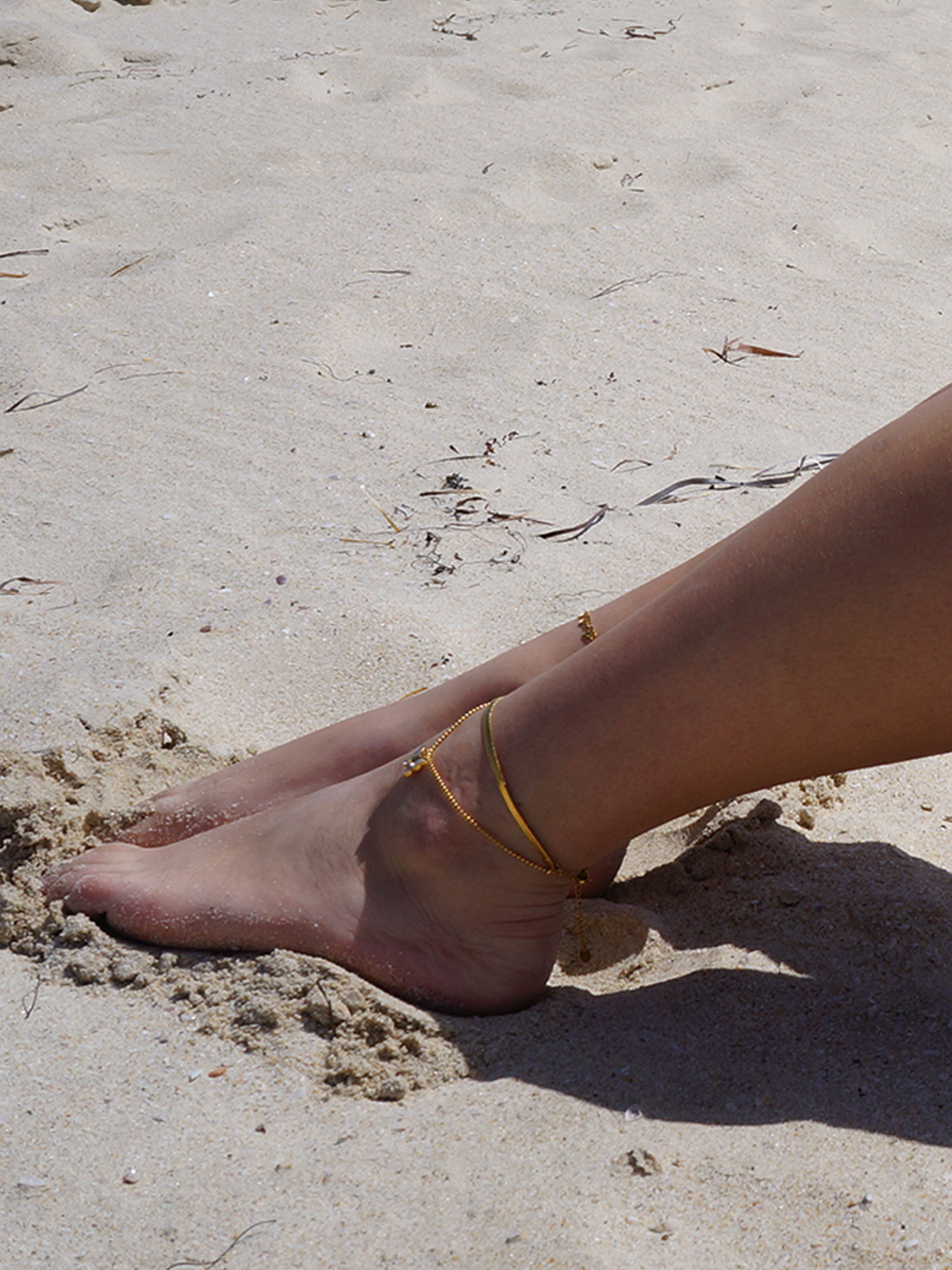 Papillon - Waterproof 18k Gold Plated Anklet for Girls/Teens