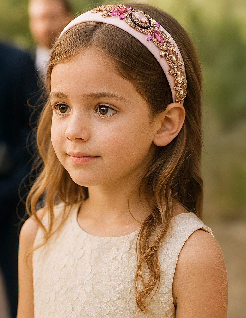 Petal Queen (Ages 6-Adult) with a pink satin drawstring bag.