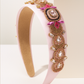 Petal Queen (Ages 6-Adult) with a pink satin drawstring bag.