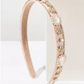 Hope ~ Gold + Ballet Pink (Ages 2 upwards) with a pink satin drawstring bag.