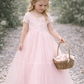 Pink Ivy in Ballet Pink ~ Party or Flower Girl Dress