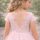 Pink Ivy in Ballet Pink ~ Party or Flower Girl Dress