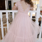 Pink Ivy in Ballet Pink ~ Party or Flower Girl Dress