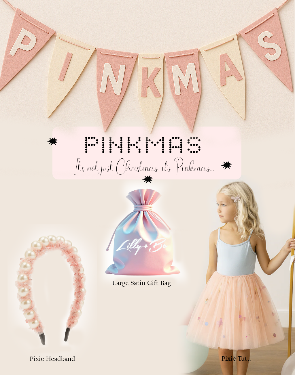 Pinkmas Pixie Wishes Pouch - Limited Edition