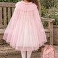 Posey Cape ~ A Perfect Christmas Gift For Girls with a Pink Satin Drawstring Bag