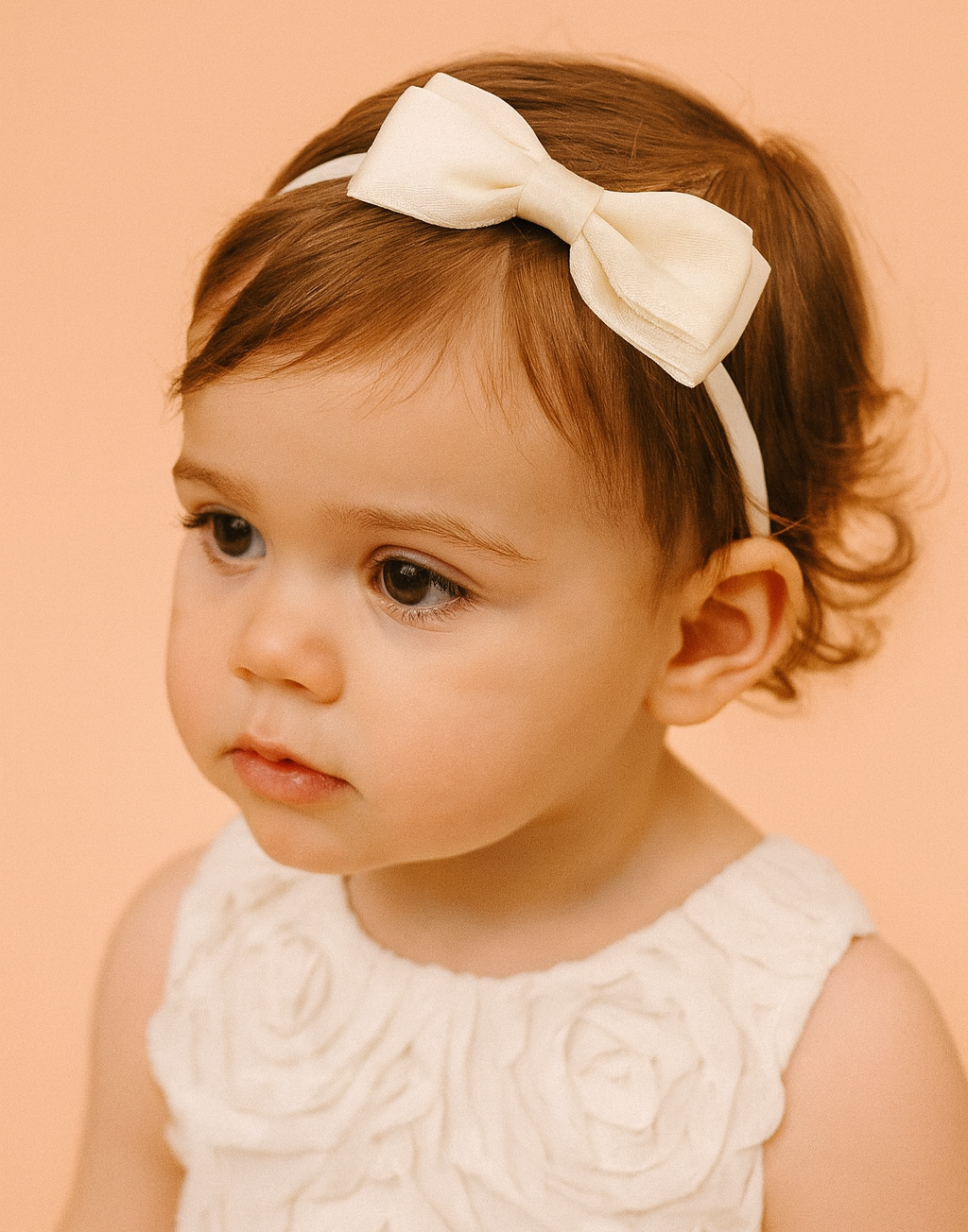 Posie Cream Headband
