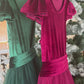 Noel in Burgundy ~ Party or Flower Girl Dress