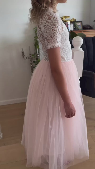 Bonnie in Baby Pink ~ Party Dress or Flower Girl Dress