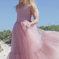 Flora in Dusty Rose ~ Party or Flower Girl Dress