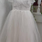 Grace in Ivory White Flower Girl or Communion Dress (New Dimensions)