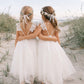 Primrose in Ivory White ~ Party or Flower Girl Dress
