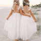 Primrose in Ivory White ~ Party or Flower Girl Dress